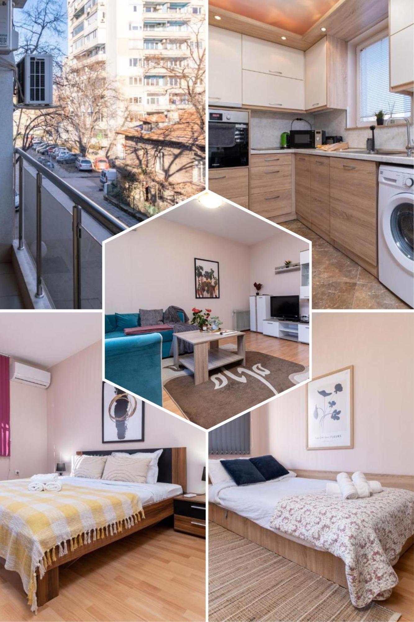 Comfortable 2Br Urban Getaway In City Center Plovdiv Luaran gambar